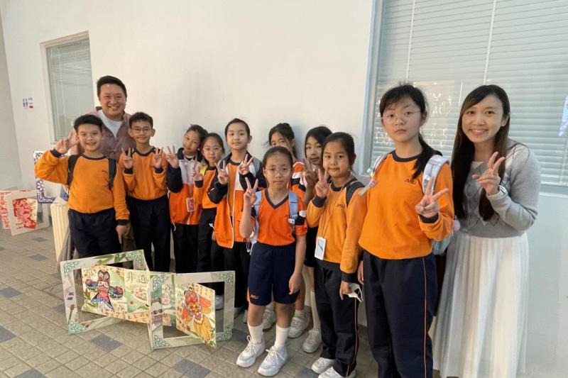 校長、師生參加「非遺」匯演